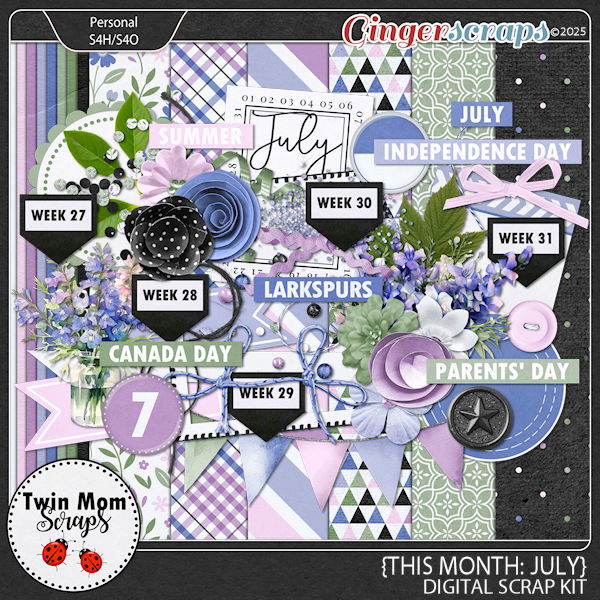 This Month: July - KIT by Twin Mom Scraps