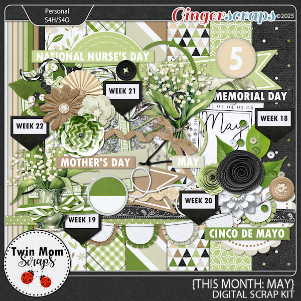This Month: May - KIT by Twin Mom Scraps