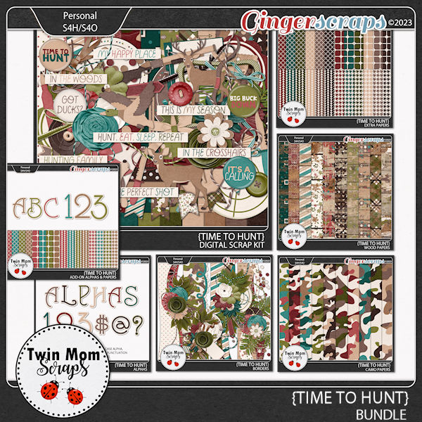 Time to Hunt - BUNDLE by Twin Mom Scraps