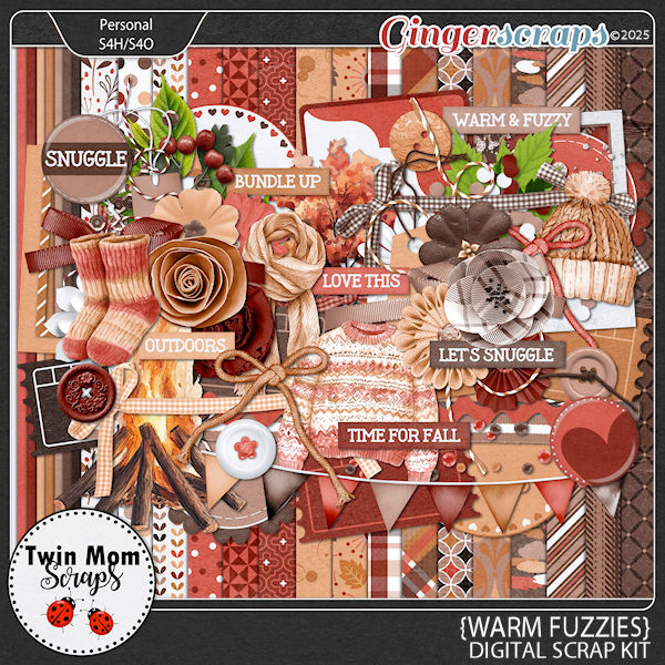 Warm Fuzzies - KIT by Twin Mom Scraps