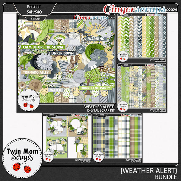 Weather Alert - BUNDLE by Twin Mom Scraps