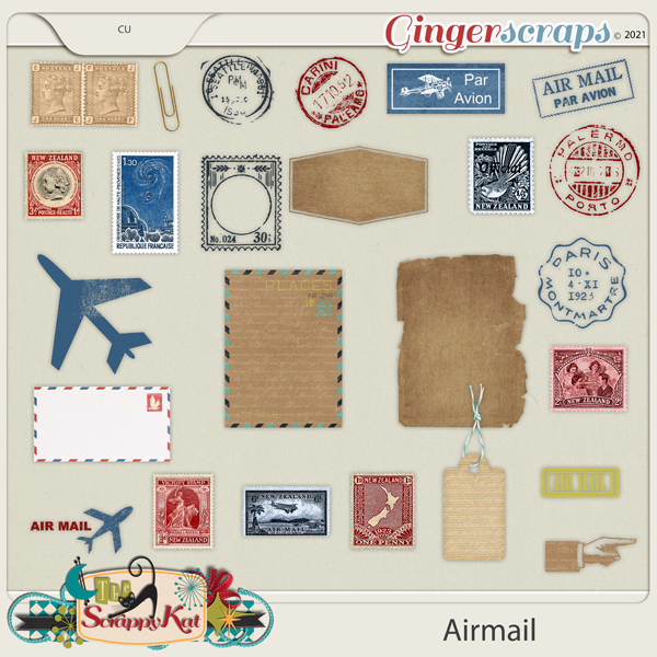 CU Air Mail by The Scrappy Kat