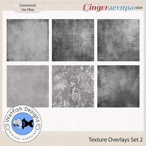 Texture Overlays Set 2 by Wetfish Designs 