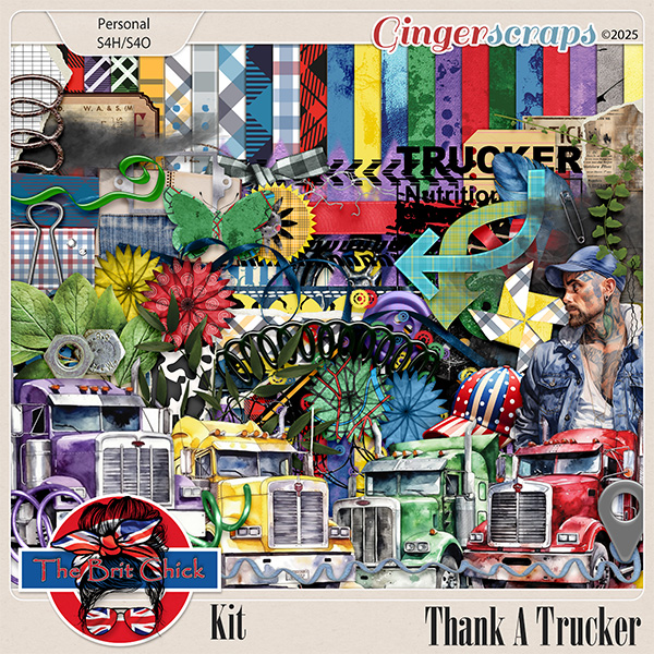 Thank A Trucker Kit By The Brit Chick