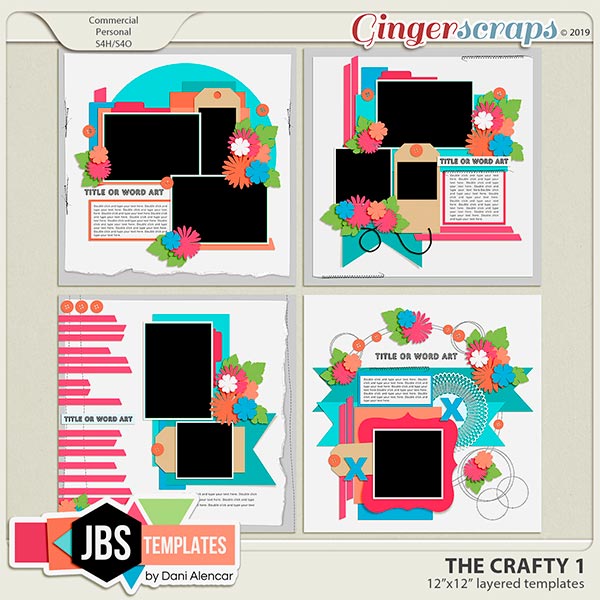 The Crafty 1 Templates by JB Stiudio