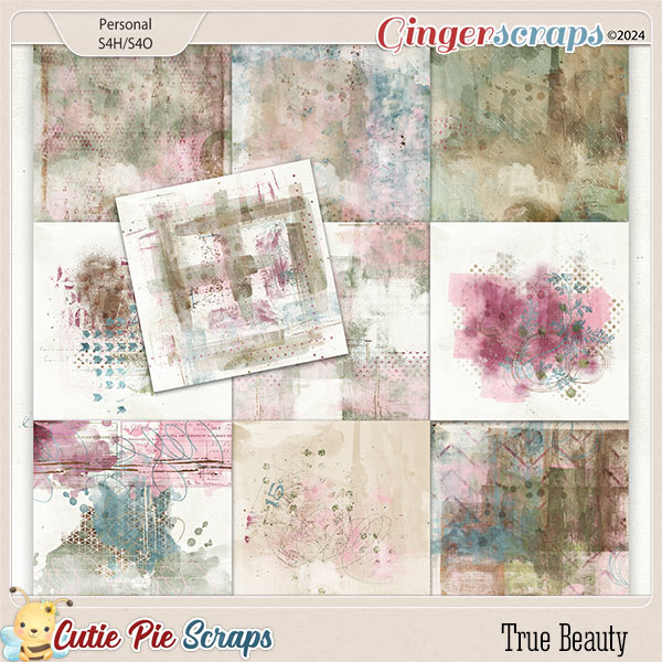 True Beauty Painted Papers