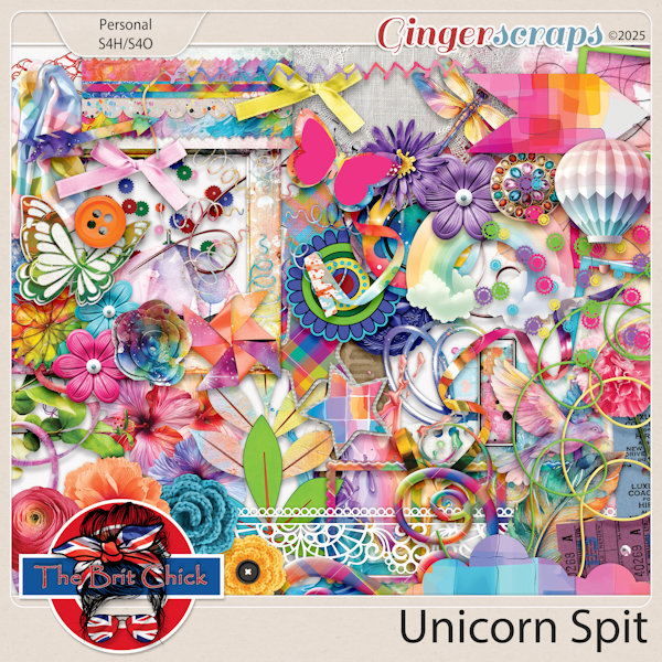 Unicorn Spit Elements By The Brit Chick