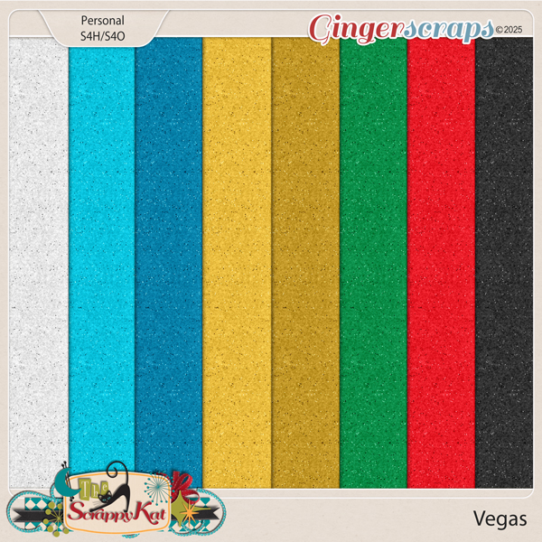 Vegas Glittery Felt Papers by The Scrappy Kat
