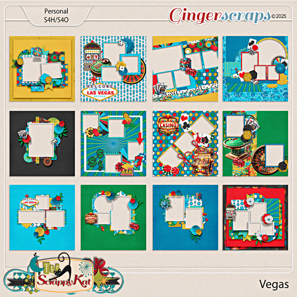 Vegas Quick Pages by The Scrappy Kat