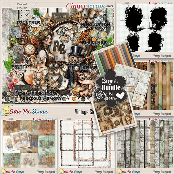 Vintage Steampunk Bundle