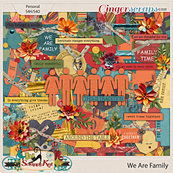 We Are Family Kit by The Scrappy Kat
