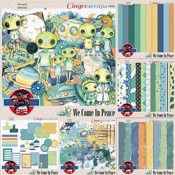 We Come In Peace Bundle By The Brit Chick