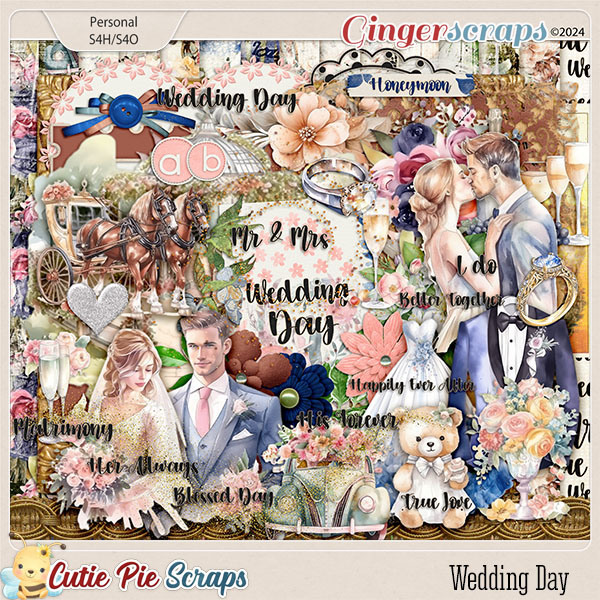 Wedding Day Page Kit