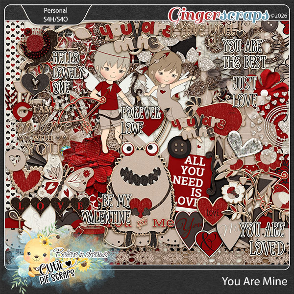 You Are Mine Page Kit