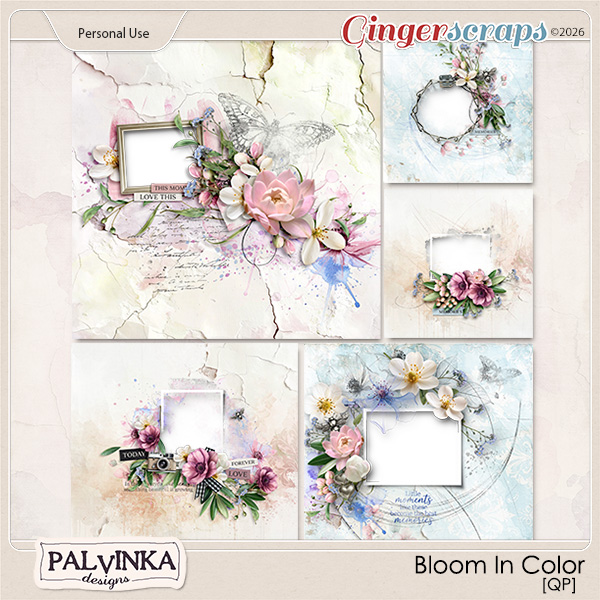 Bloom In Color QP by Palvinka Designs