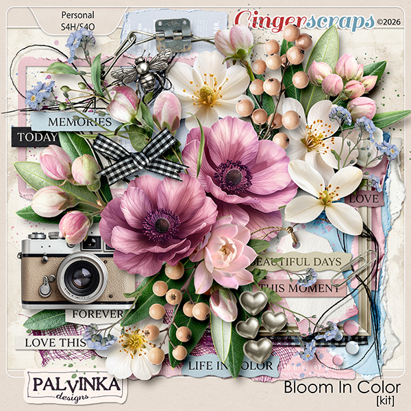 Bloom In Color Kit by Palvinka Designs
