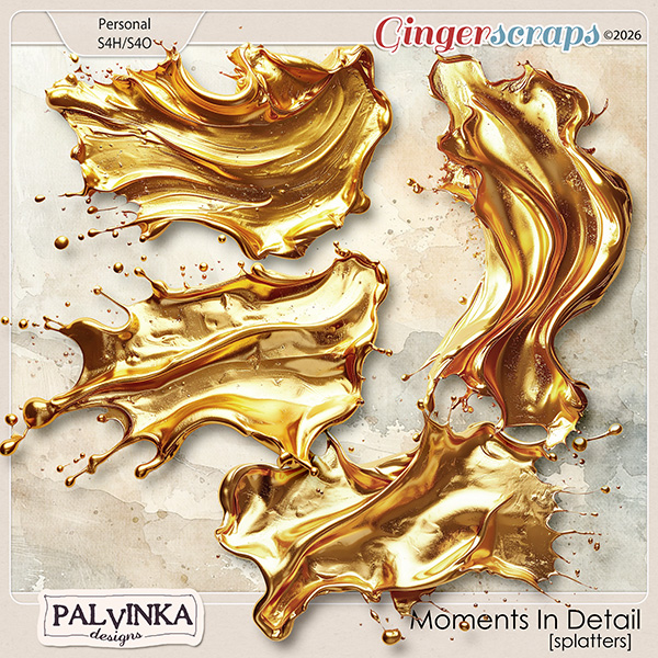 Moments In Detail Splatters by Palvinka Designs