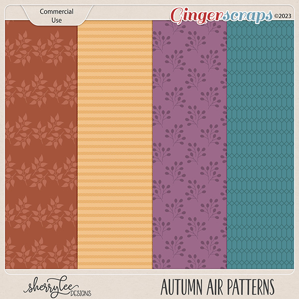 {CU} Autumn Air Patterns by Sherry Lee Designs