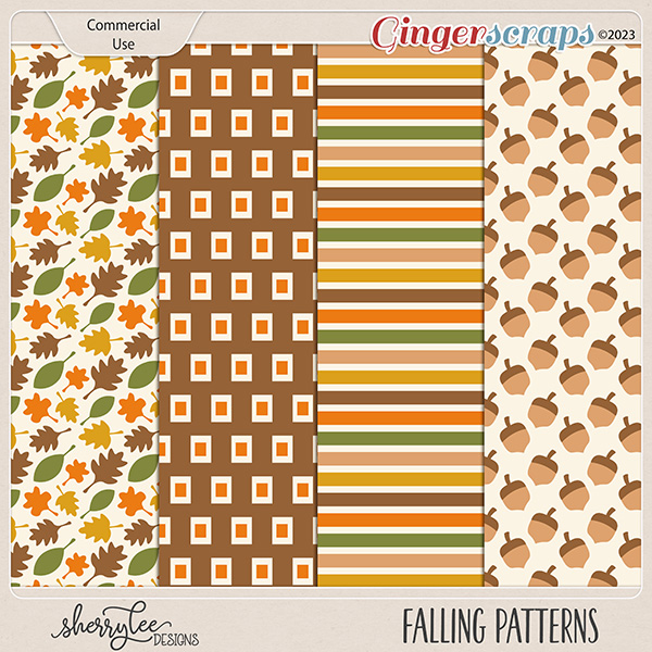 {CU} Falling Patterns by Sherry Lee Designs