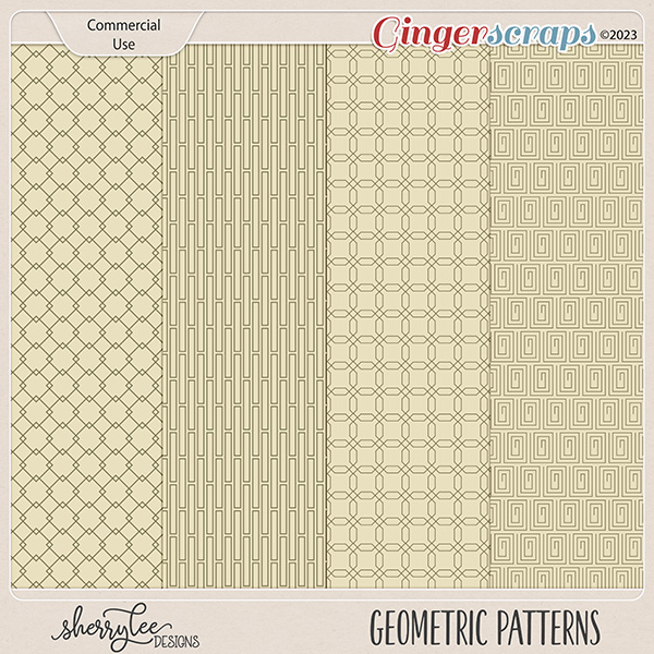 {CU} Geometric Patterns by Sherry Lee Designs