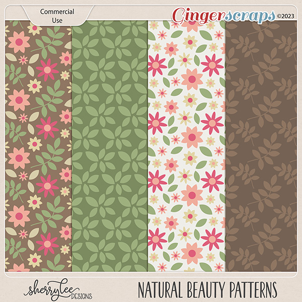 {CU} Natural Beauty Patterns by Sherry Lee Designs