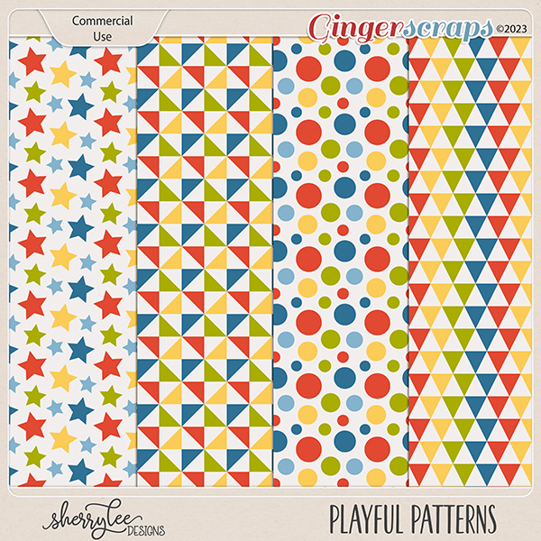 {CU} Playful Patterns by Sherry Lee Designs