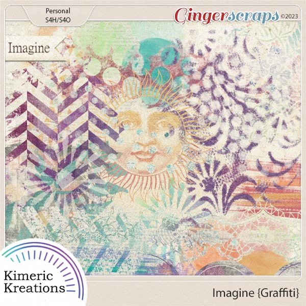 Imagine Graffiti by Kimeric Kreations   