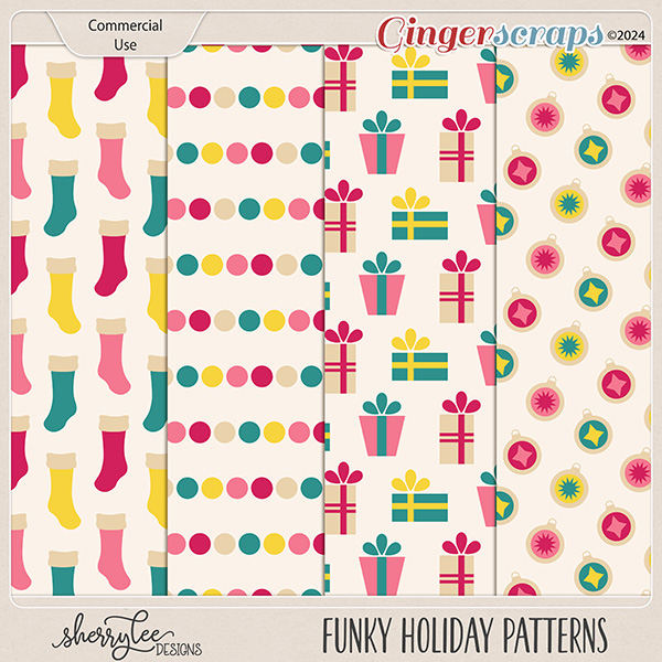 {CU} Funky Holiday Patterns