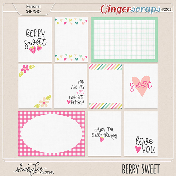 Berry Sweet Cards by Sherry Lee Designs