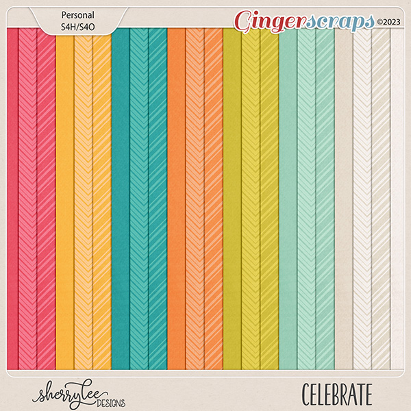 Celebrate Extra Papers by Sherry Lee Designs