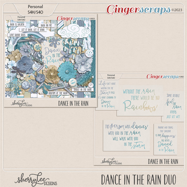 Dance in the Rain Duo by Sherry Lee Designs