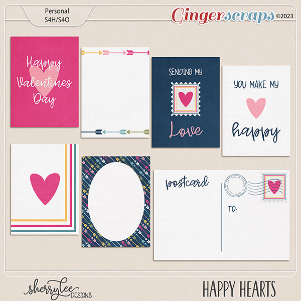 Happy Hearts Cards by Sherry Lee Designs