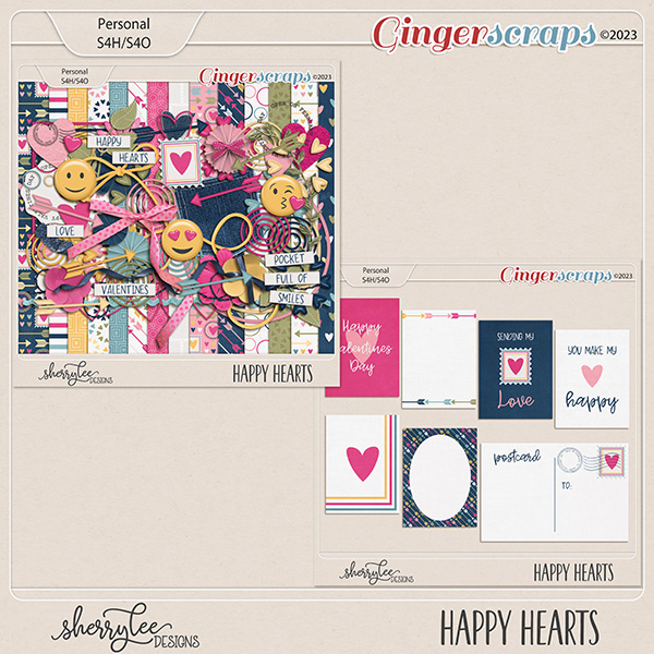 Happy Hearts Duo by Sherry Lee Designs