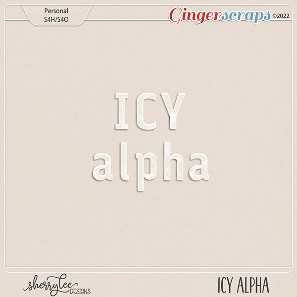 Icy Alpha by Sherry Lee Designs