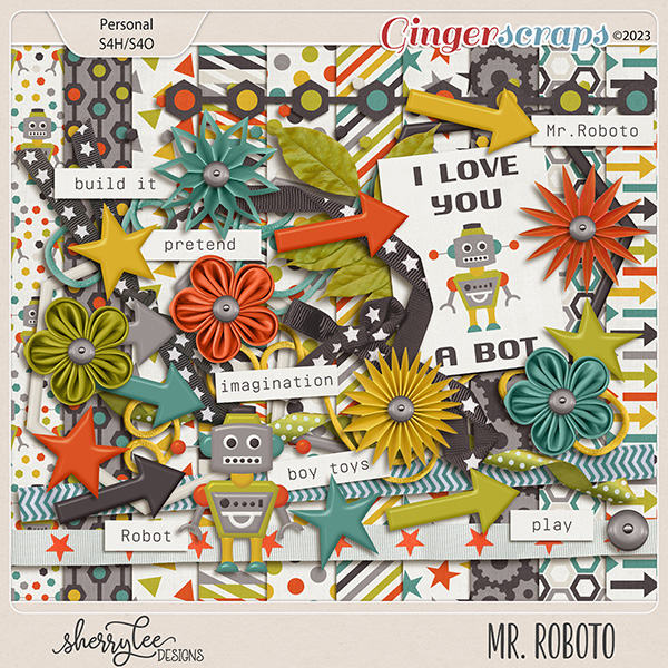 Mr. Roboto Kit by Sherry Lee Designs