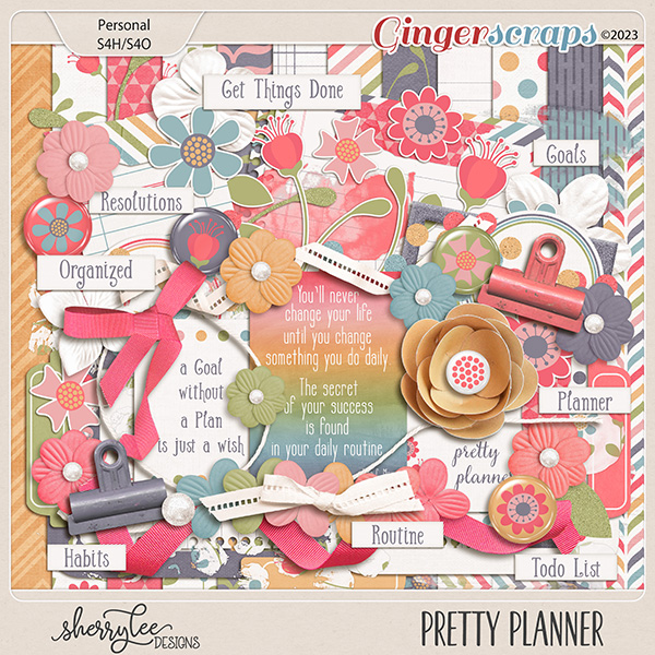 Pretty Planner Kit by Sherry Lee Designs