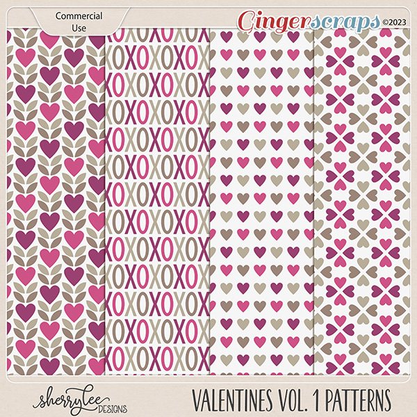 {CU} Valentine Patterns Vol. 1 by Sherry Lee Designs