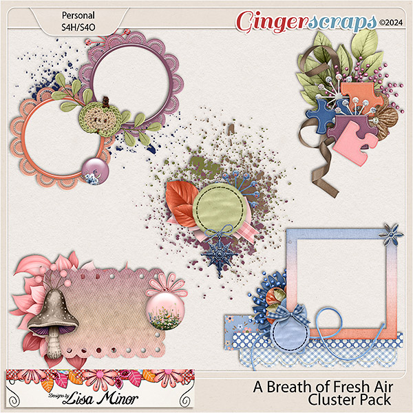 A Breath of Fresh Air Cluster Pack from Designs by Lisa Minor