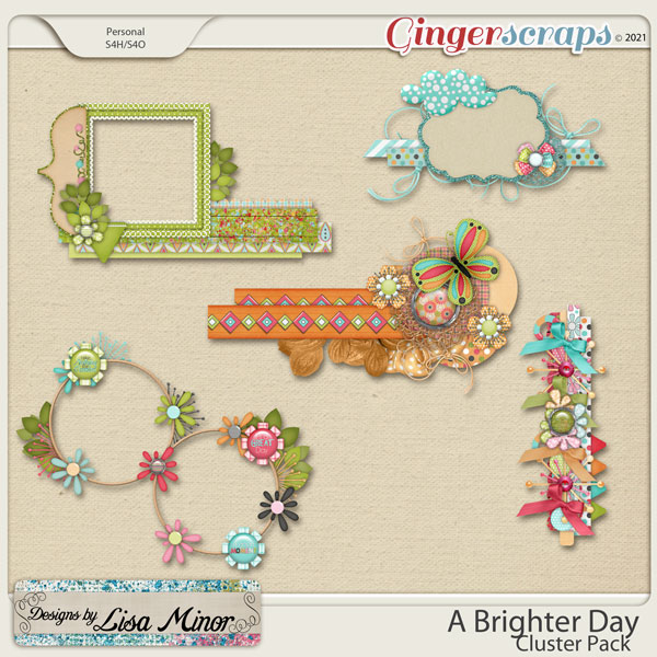 A Brighter Day Cluster Pack from Designs by Lisa Minor
