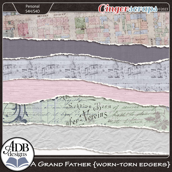 A Grand Father Torn Edgers by ADB Designs