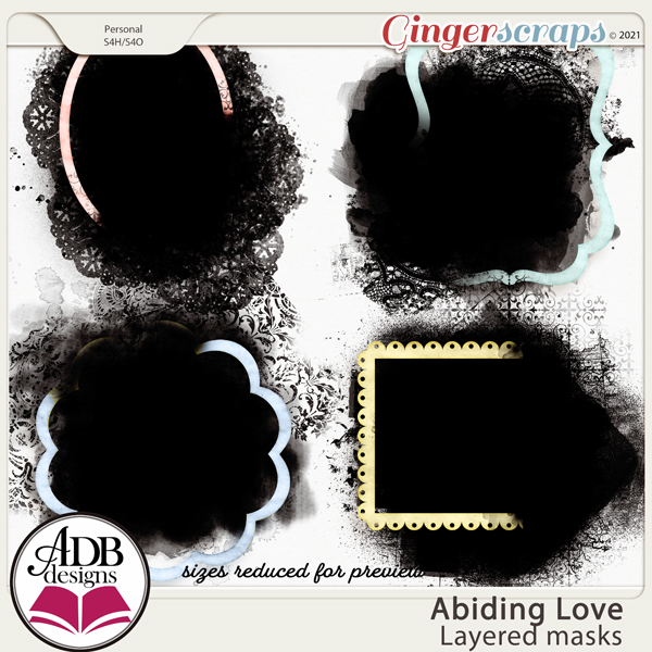 Abiding Love Layered Masks by ADB Designs