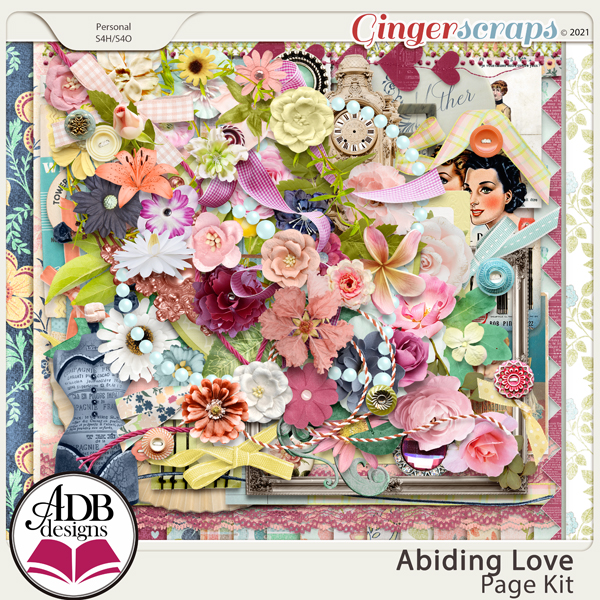Abiding Love Page Kit by ADB Designs