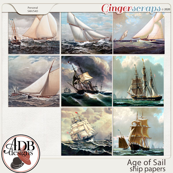 Age of Sail Ship Papers by ADB Designs