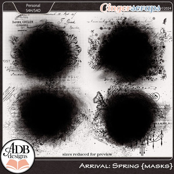 Arrival: Spring Masks by ADB Designs
