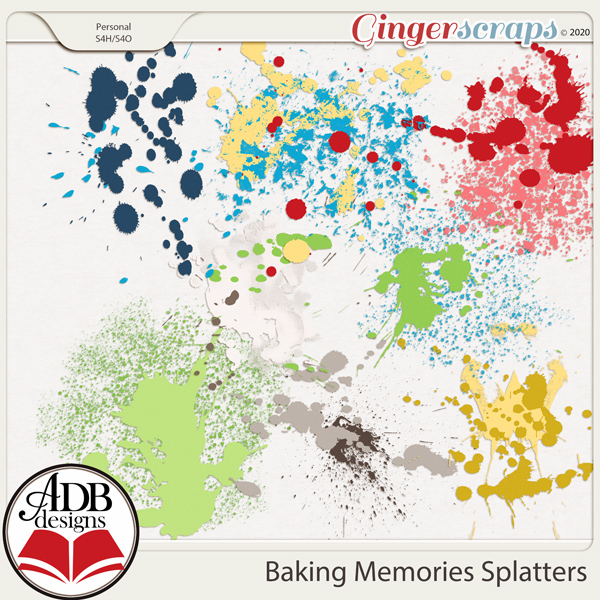 Baking Memories Splatters by ADB Designs
