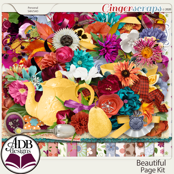 Beautiful Page Kit by ADB Designs