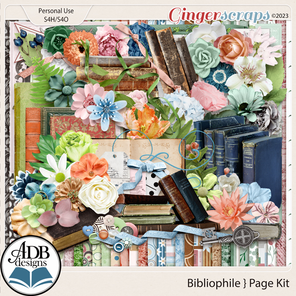 Bibliophile Page Kit