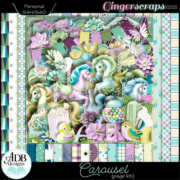 Carousel Page Kit by ADB Designs