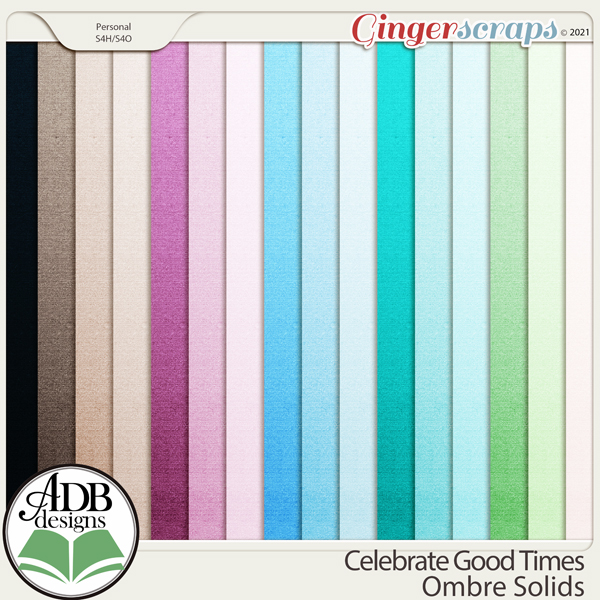 Celebrate Good Times Ombre Papers by ADB Designs