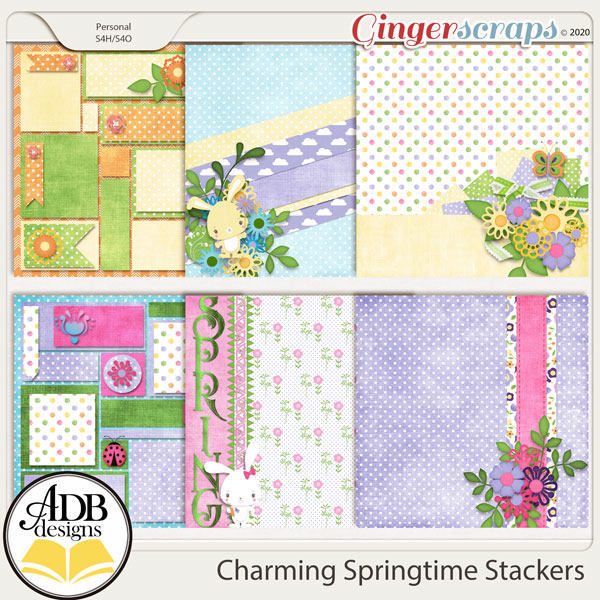 Charming Springtime Stackers by ADB Designs